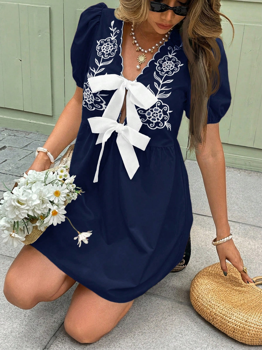 Rochie mini SHEIN, albastru