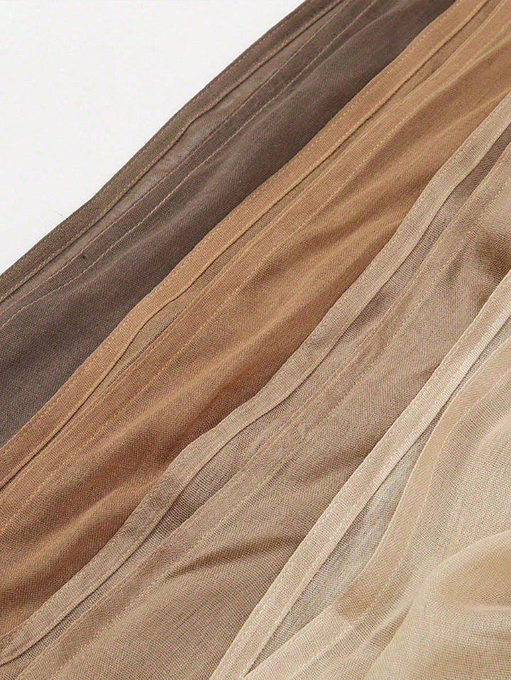 Hijab SHEIN, argintiu