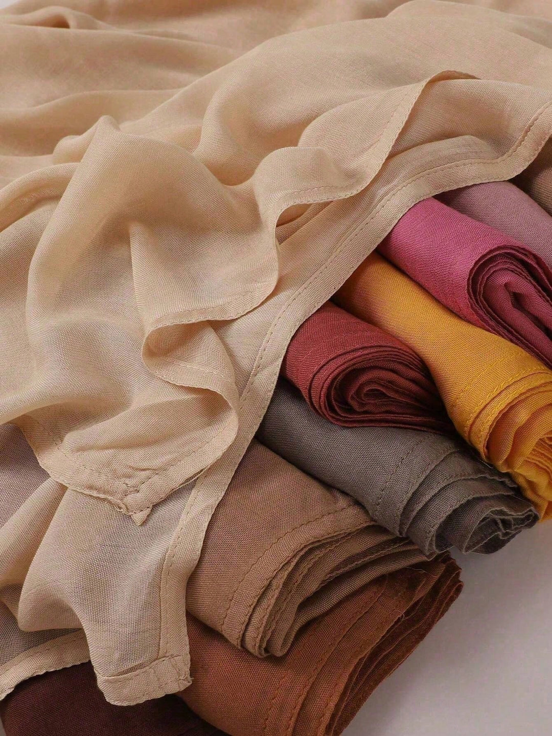 Hijab SHEIN, argintiu