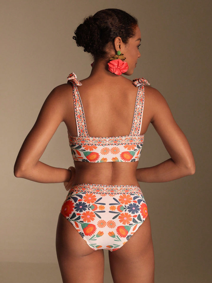Set bikini SHEIN, mix culori