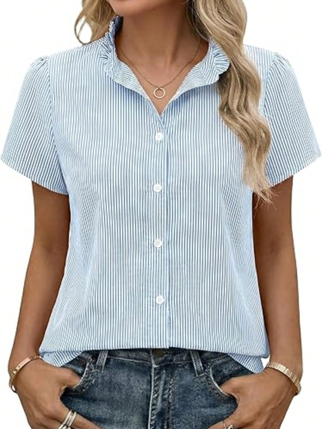 Bluza SHEIN, albastru