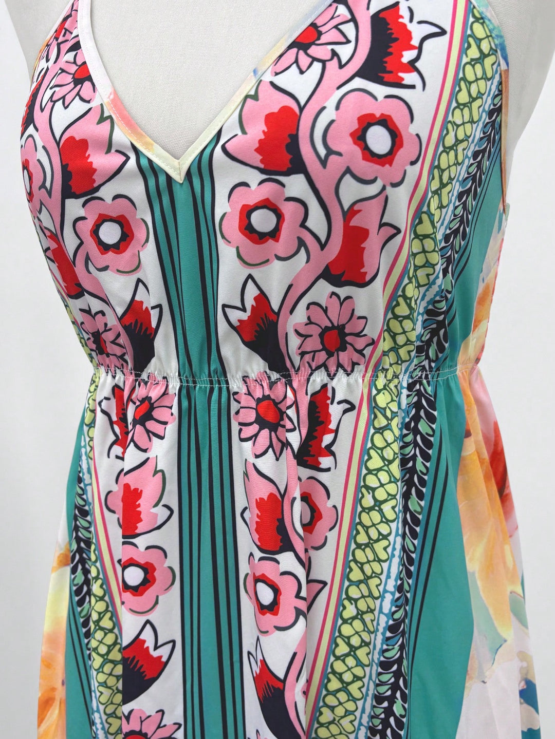 Rochie maxi SHEIN, mix culori