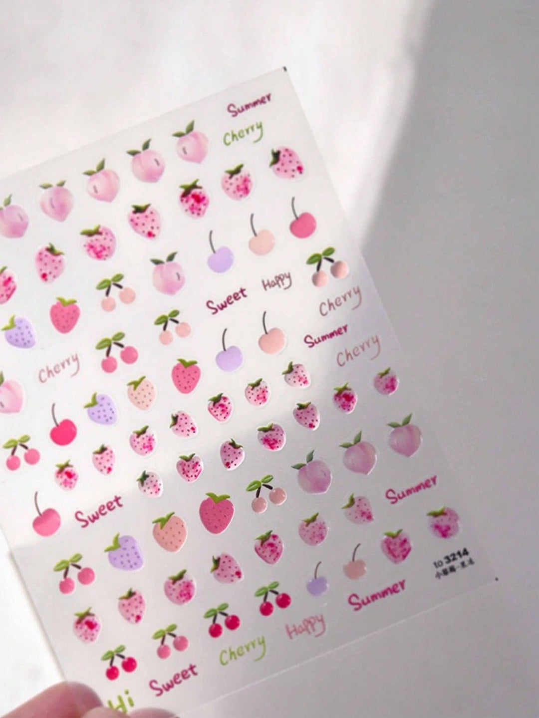 Sticker decorativ SHEIN, mix culori
