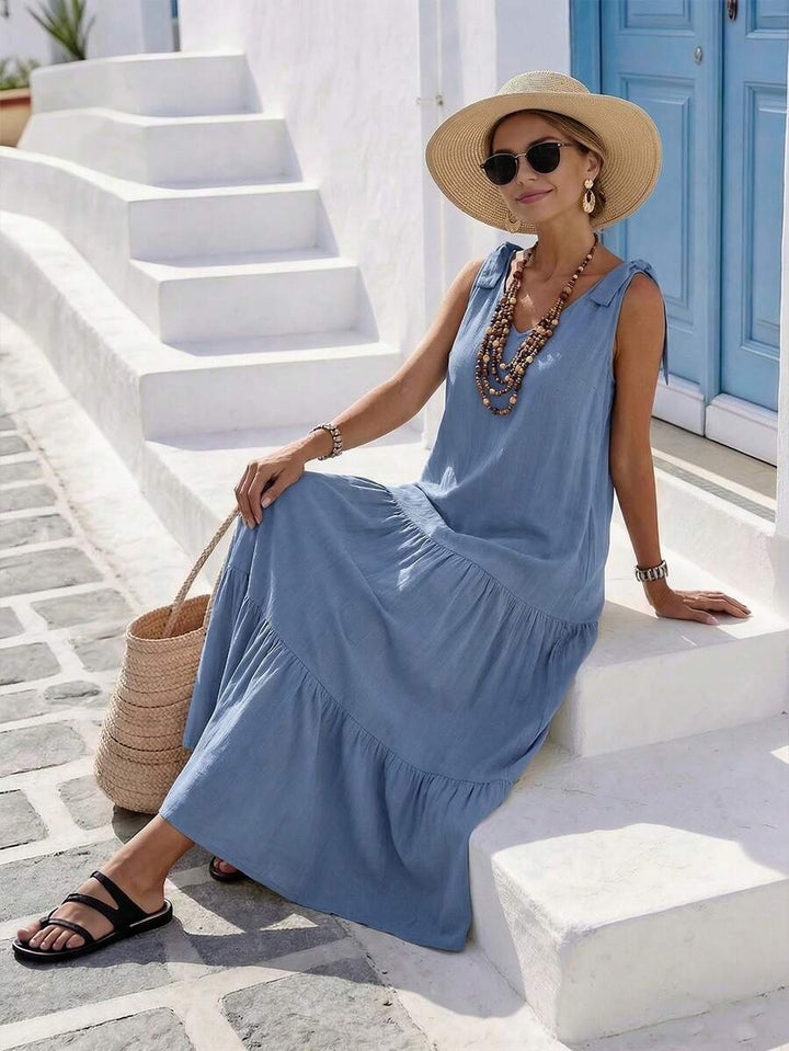 Rochie maxi SHEIN, albastru