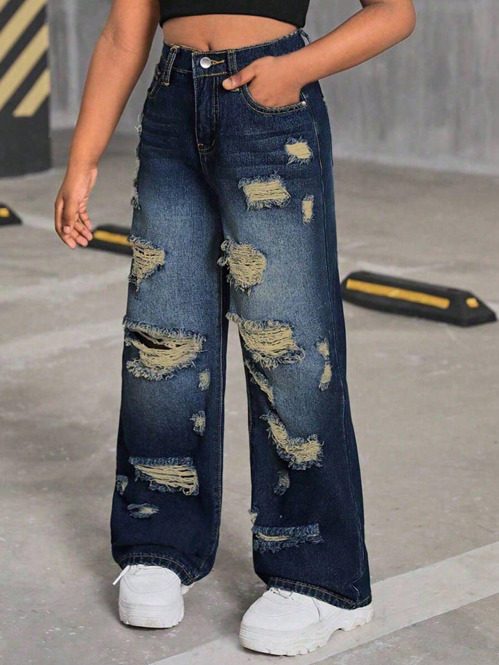 Jeans SHEIN, albastru