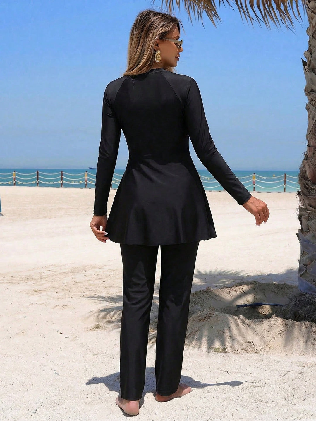 Costum de baie SHEIN, negru