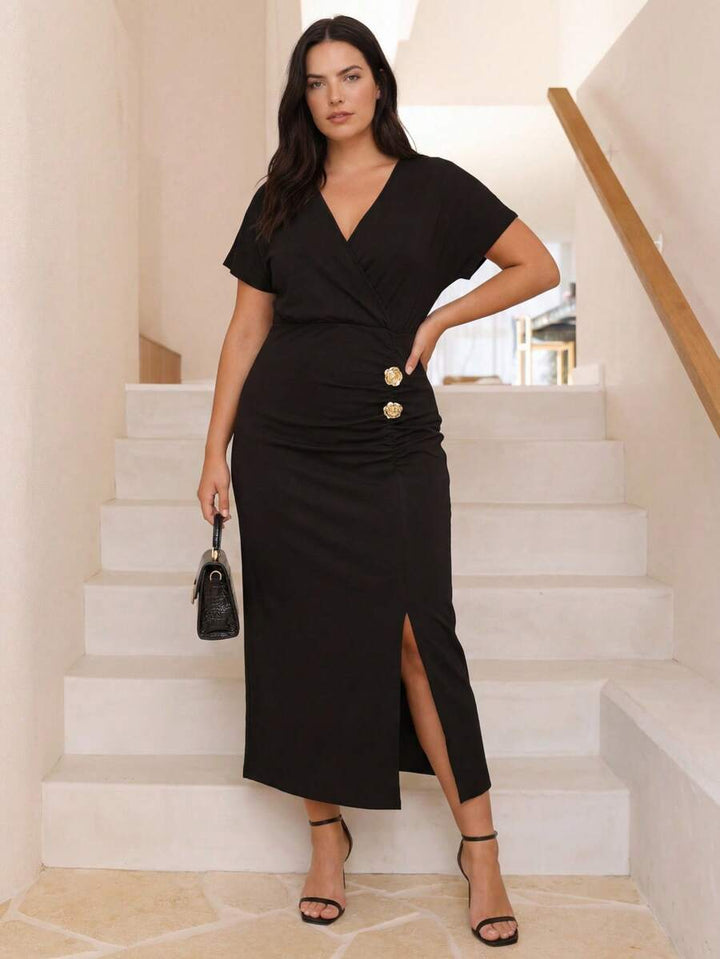 Rochie maxi SHEIN, negru