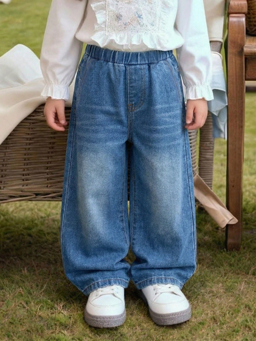 Jeans SHEIN, albastru