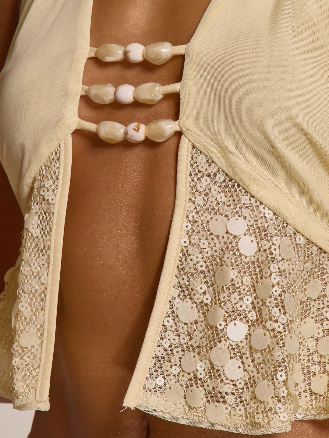 Top SHEIN, crem