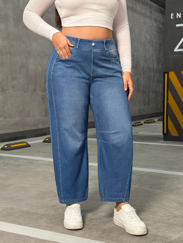 Jeans SHEIN, albastru