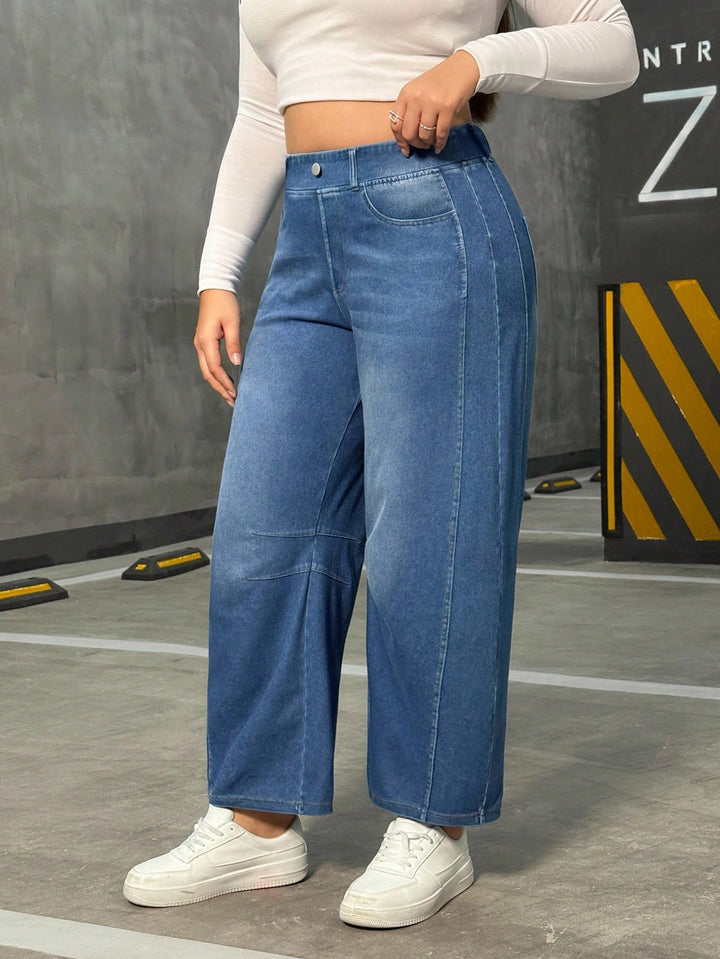 Jeans SHEIN, albastru