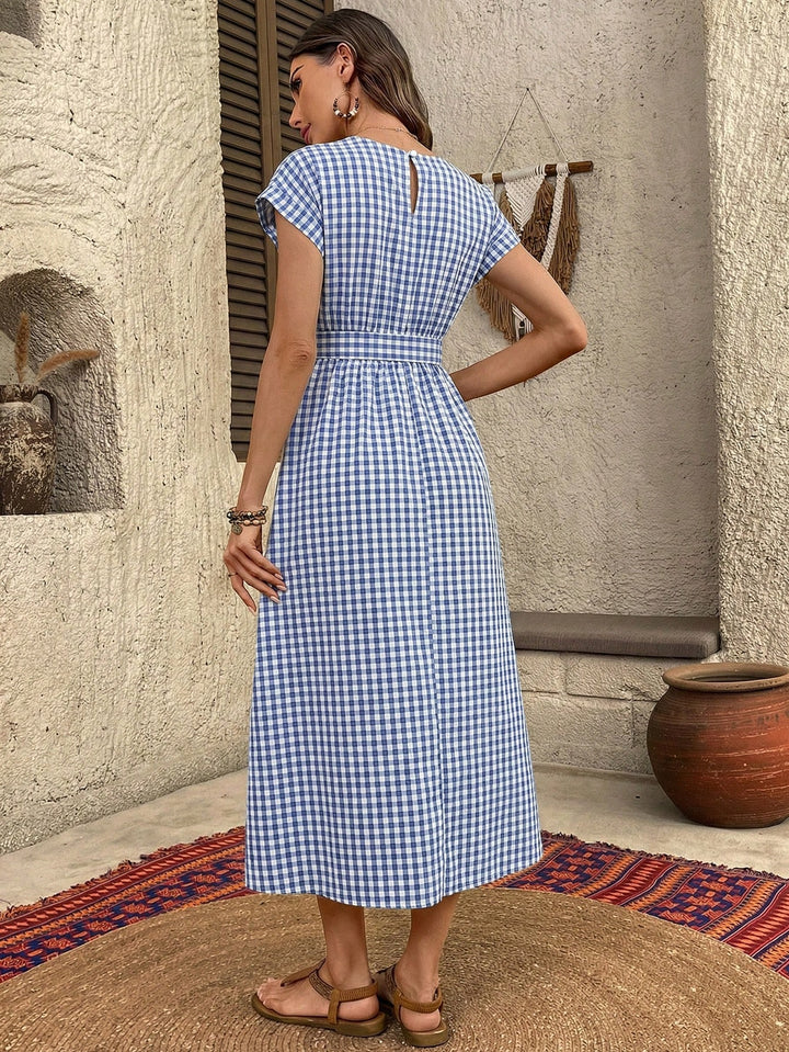 Rochie maxi SHEIN, albastru