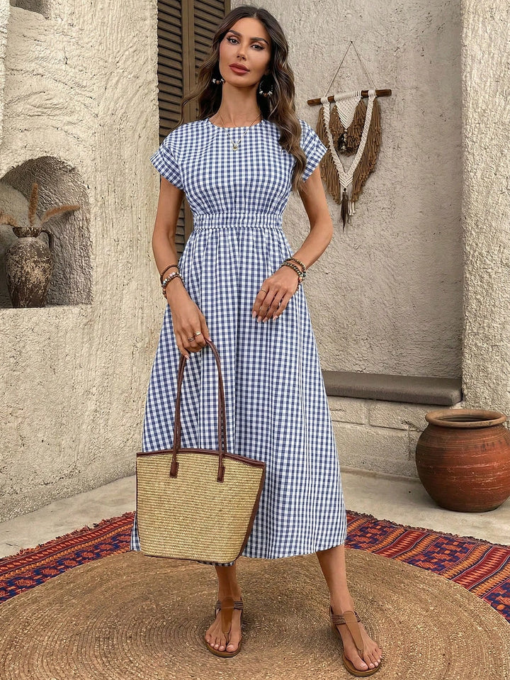 Rochie maxi SHEIN, albastru