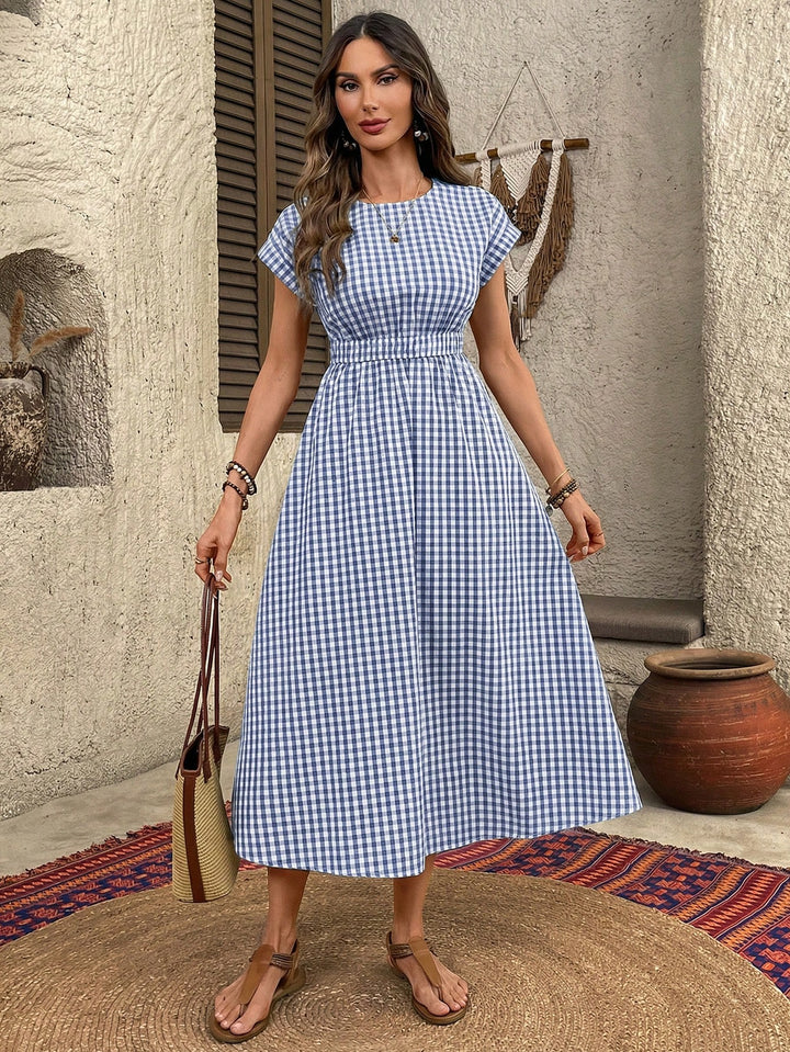 Rochie maxi SHEIN, albastru
