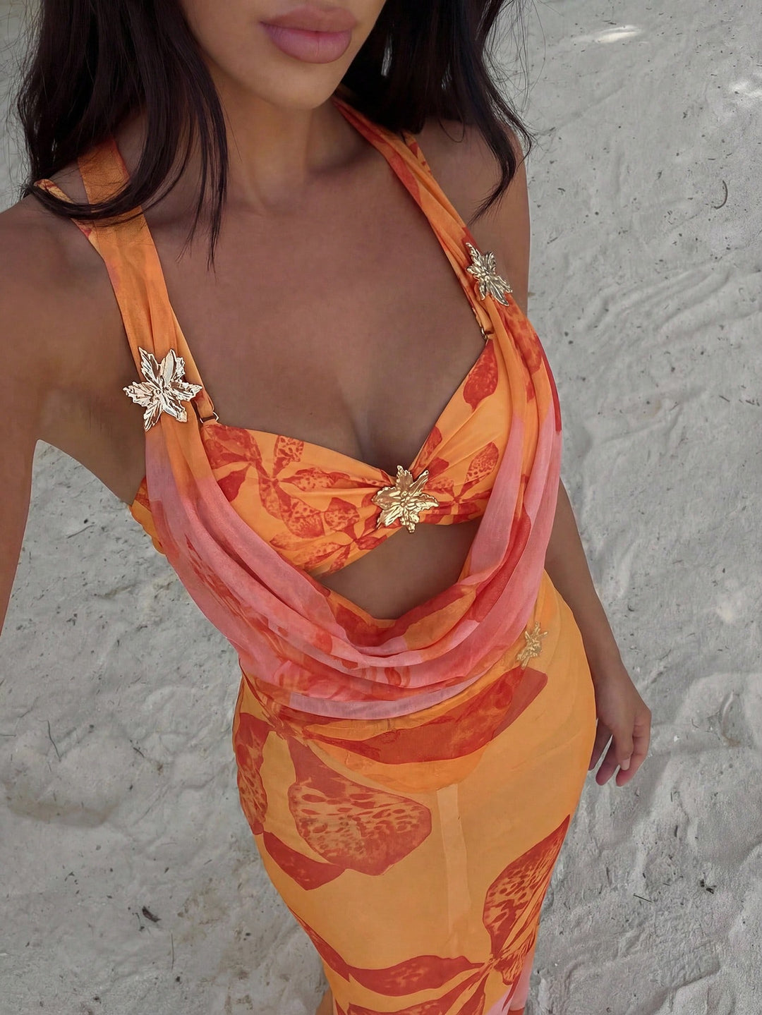Set bikini SHEIN, mix culori