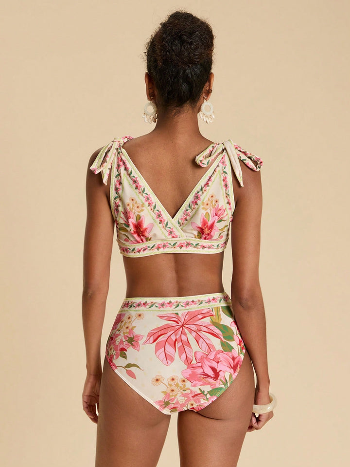 Set bikini SHEIN, mix culori