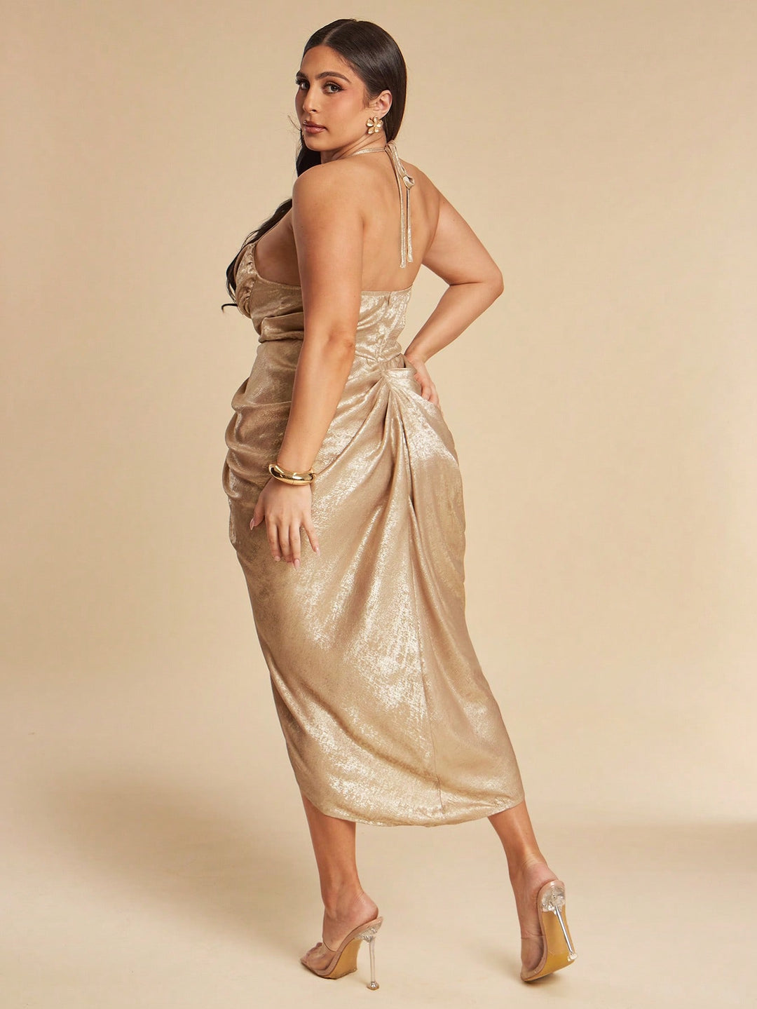 Rochie SHEIN, auriu
