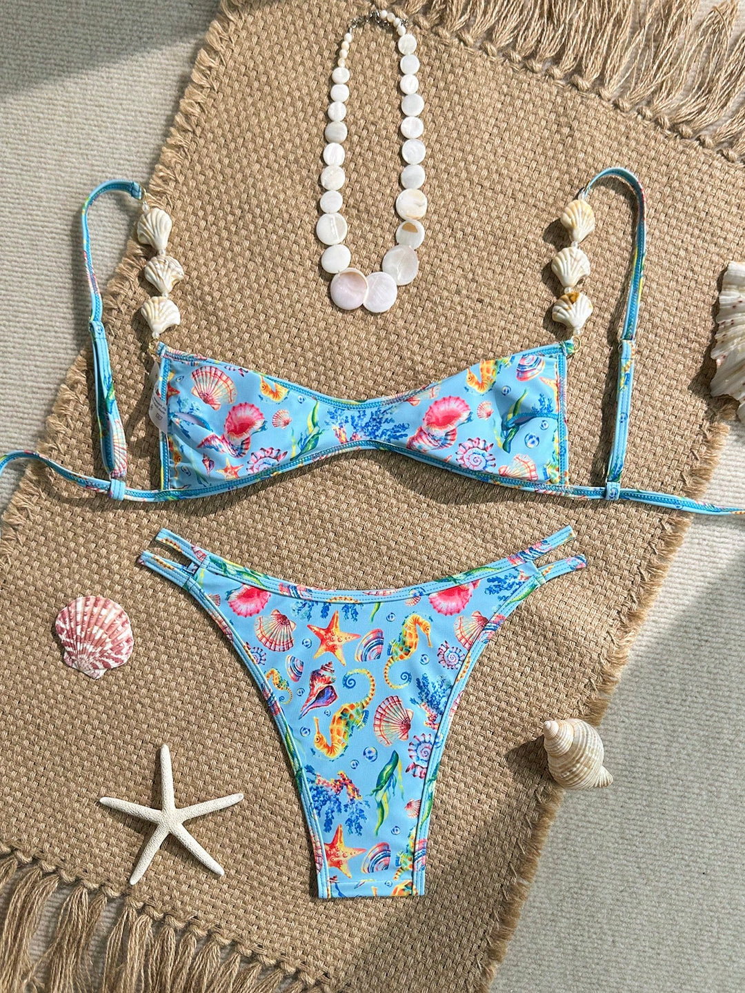 Set bikini SHEIN, mix culori