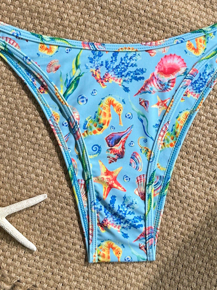 Set bikini SHEIN, mix culori