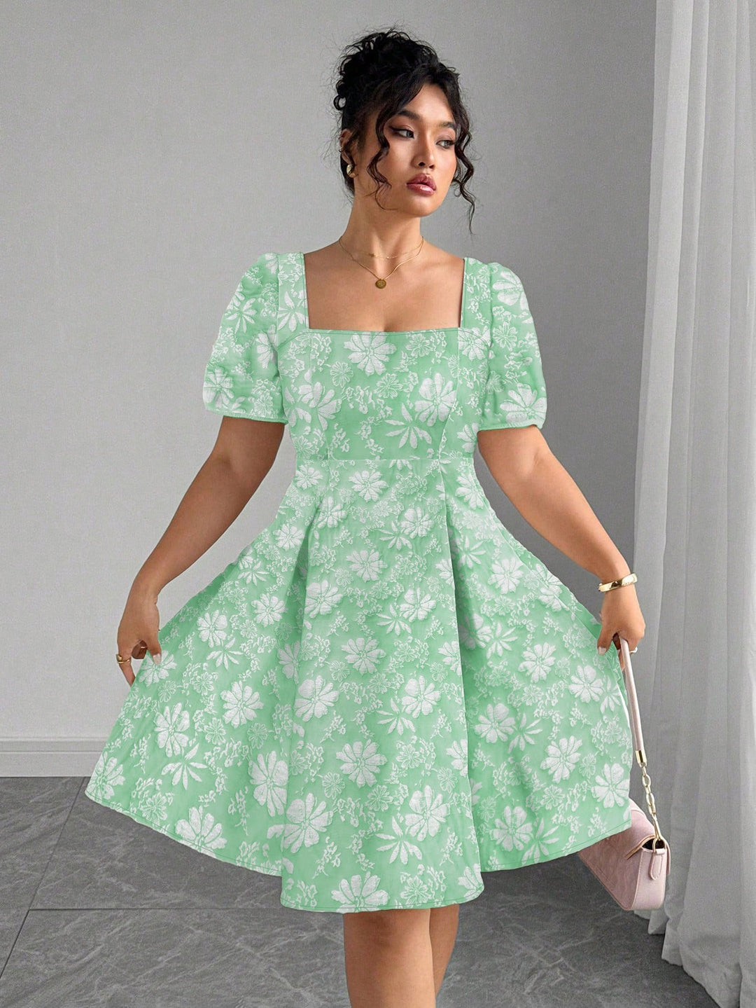 Rochie SHEIN, verde