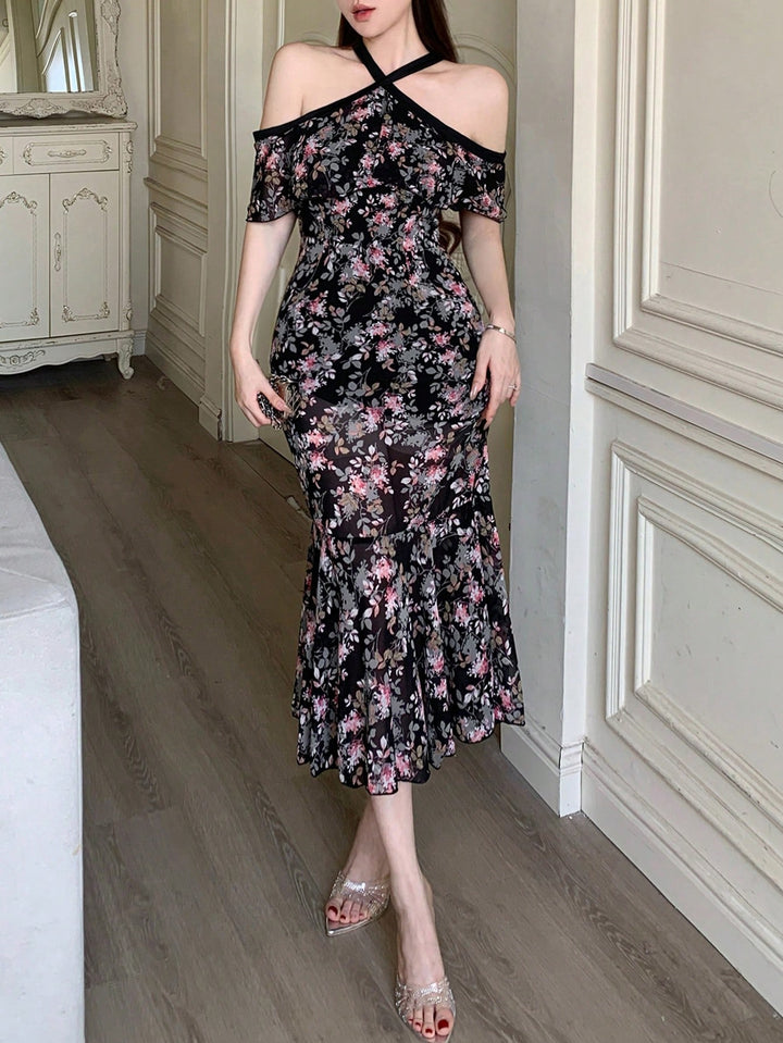 Rochie scurtă SHEIN, negru