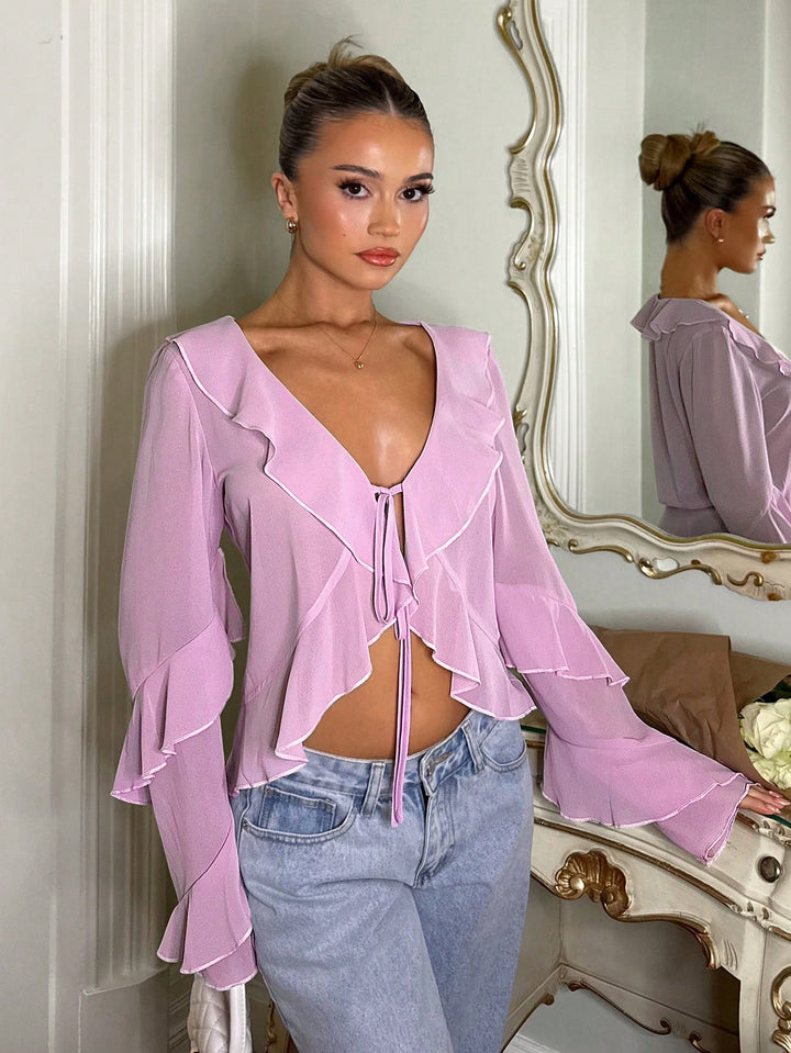 Bluza SHEIN, mov
