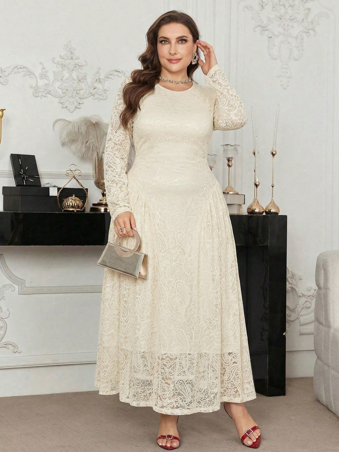 Rochie SHEIN, bej