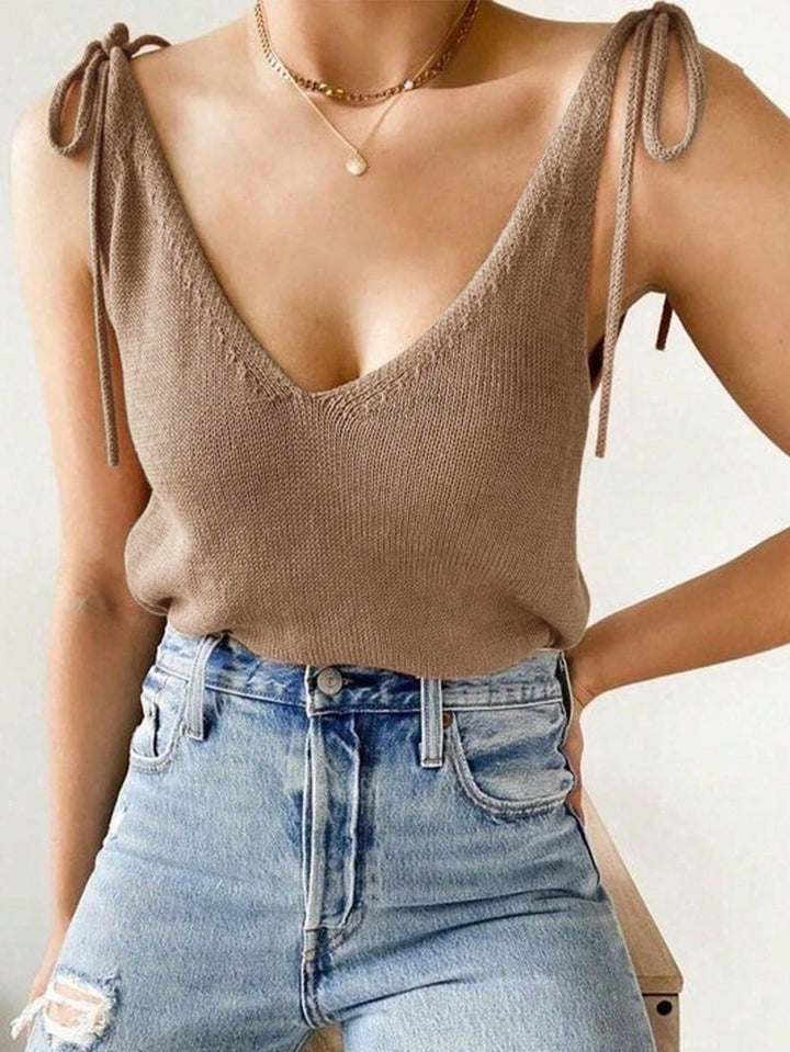 Pulover knit SHEIN, kaki