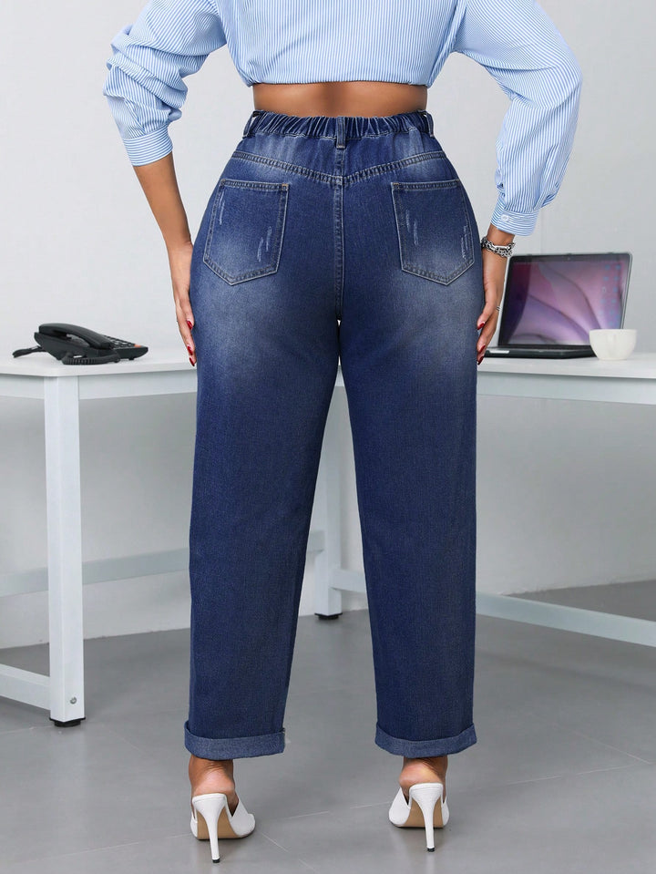 Jeans SHEIN, albastru