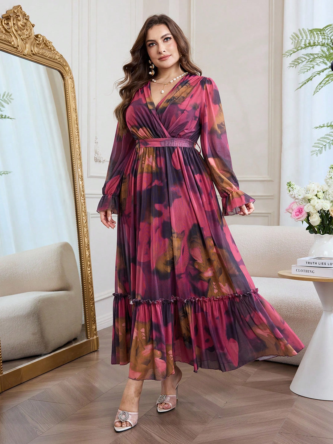 Rochie SHEIN, mix culori