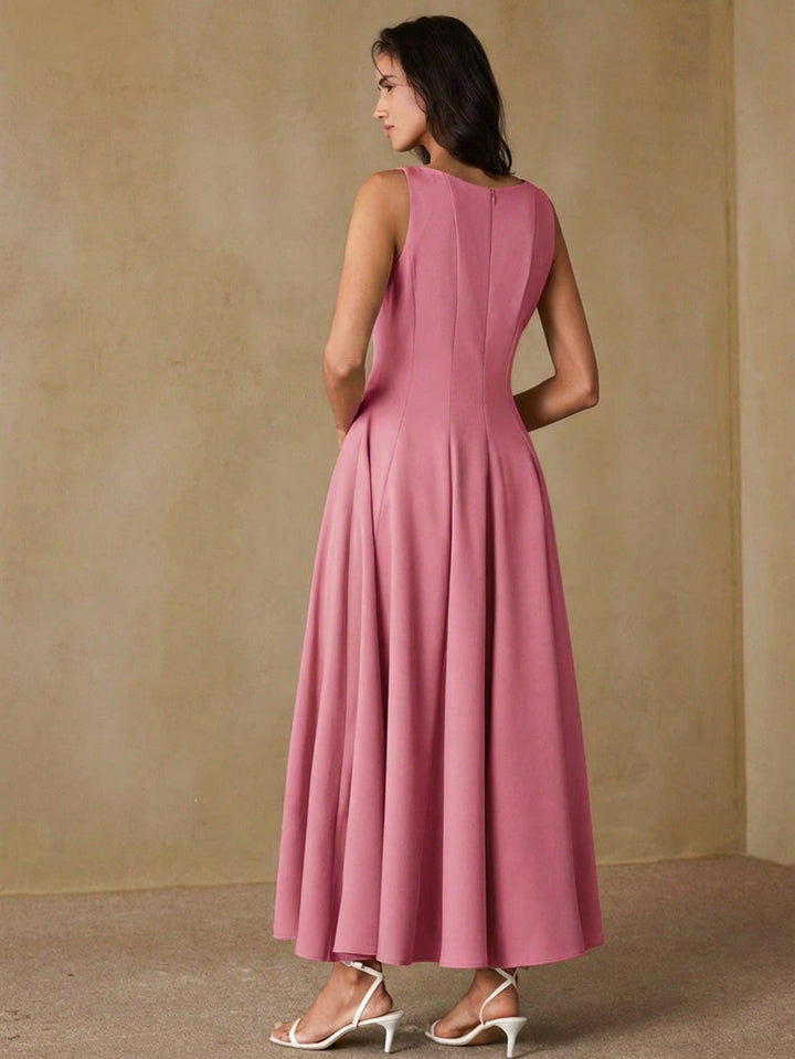 Rochie maxi SHEIN, roz