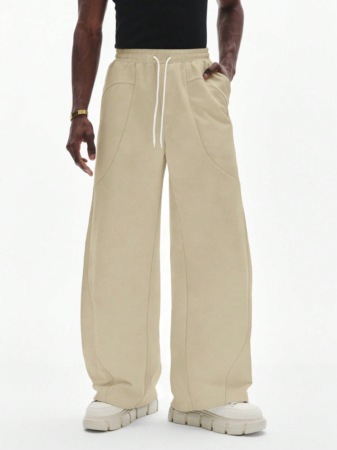Pantaloni SHEIN, kaki