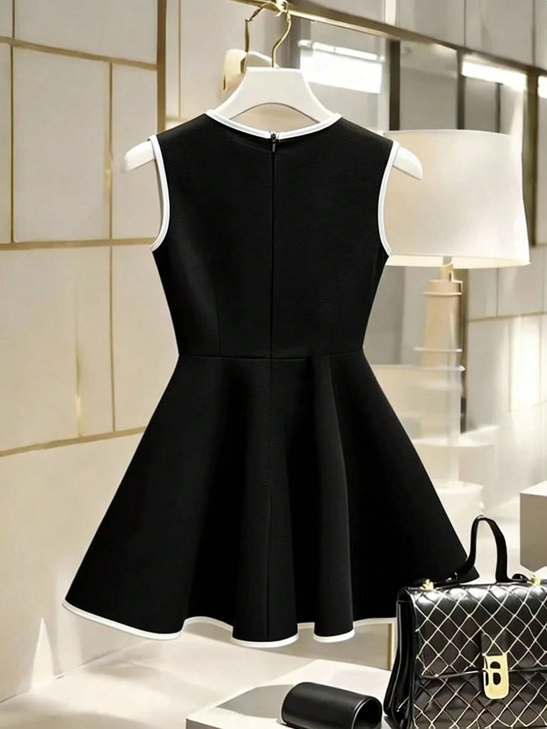 Rochie scurtă SHEIN, negru