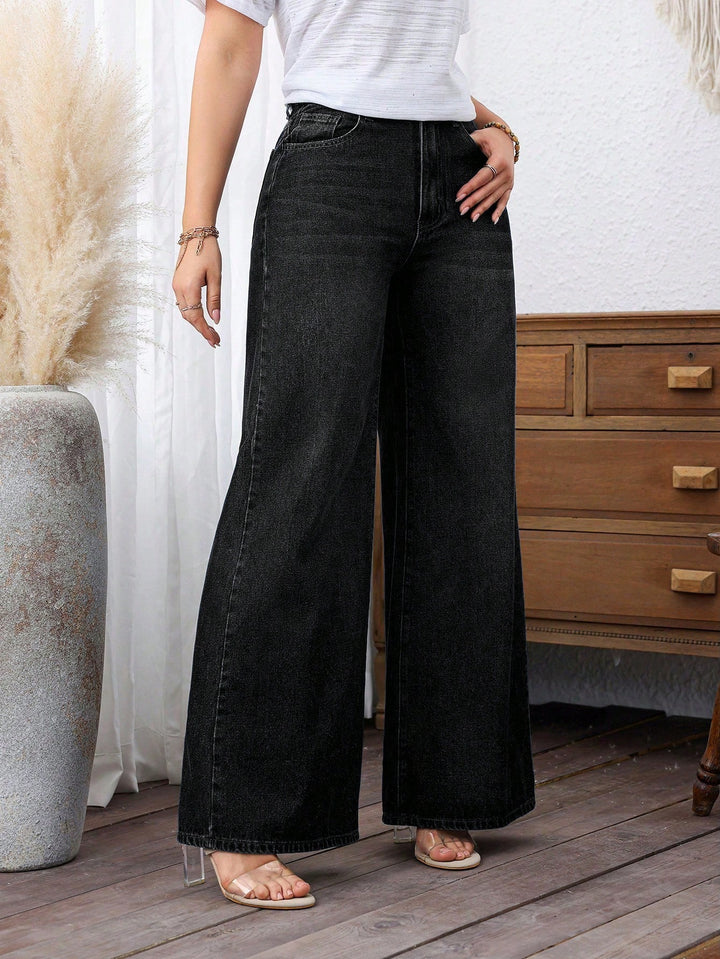 Jeans SHEIN, negru