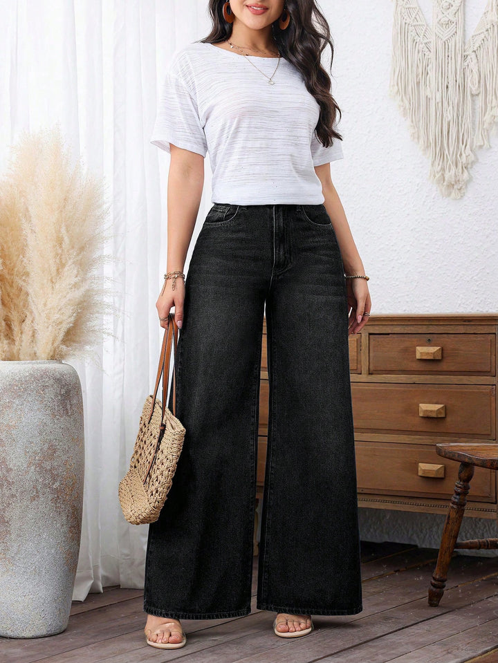 Jeans SHEIN, negru