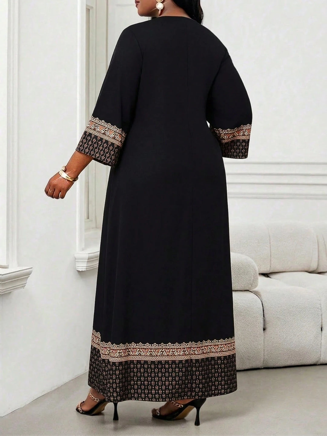 Rochie maxi SHEIN, negru