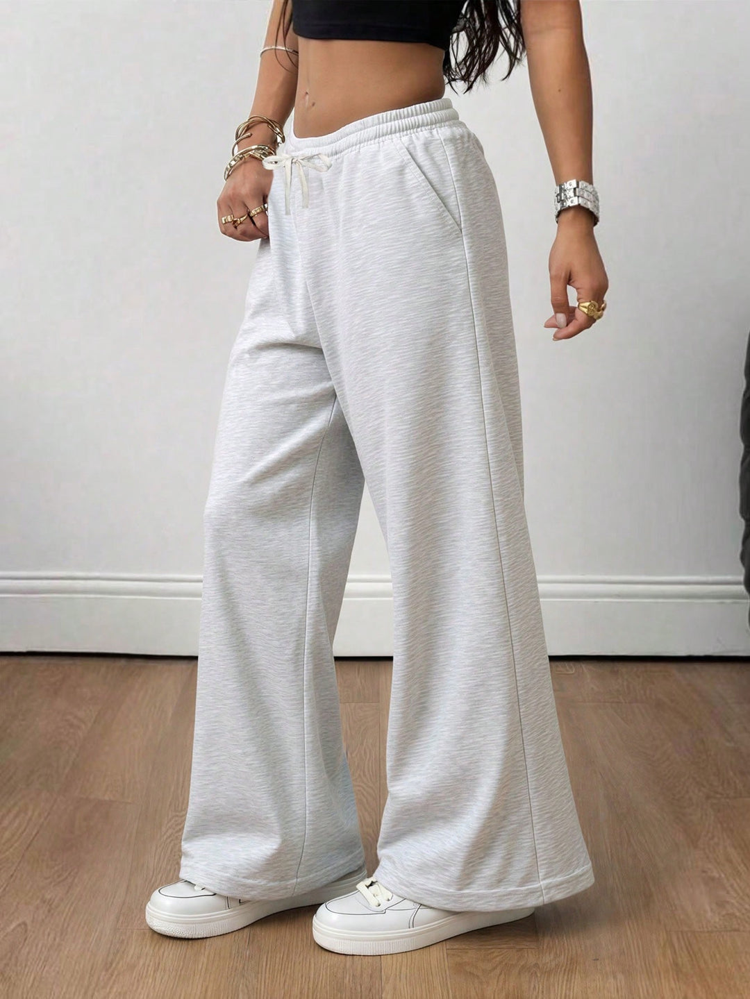 Pantaloni SHEIN, gri