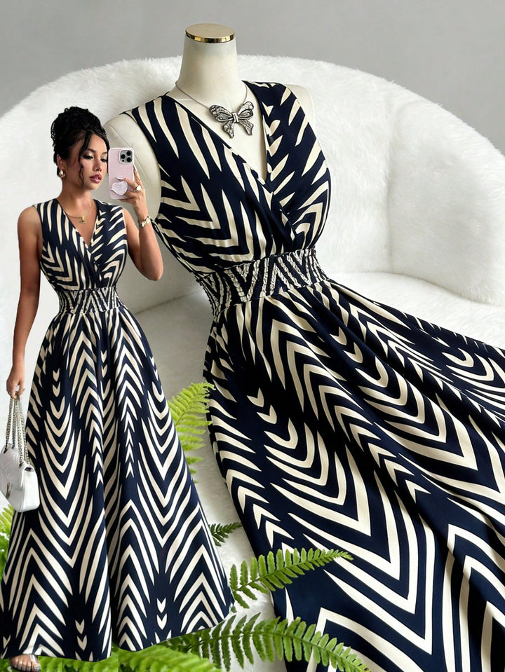 Rochie maxi SHEIN, mix culori