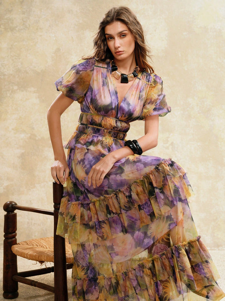 Rochie maxi SHEIN, mov