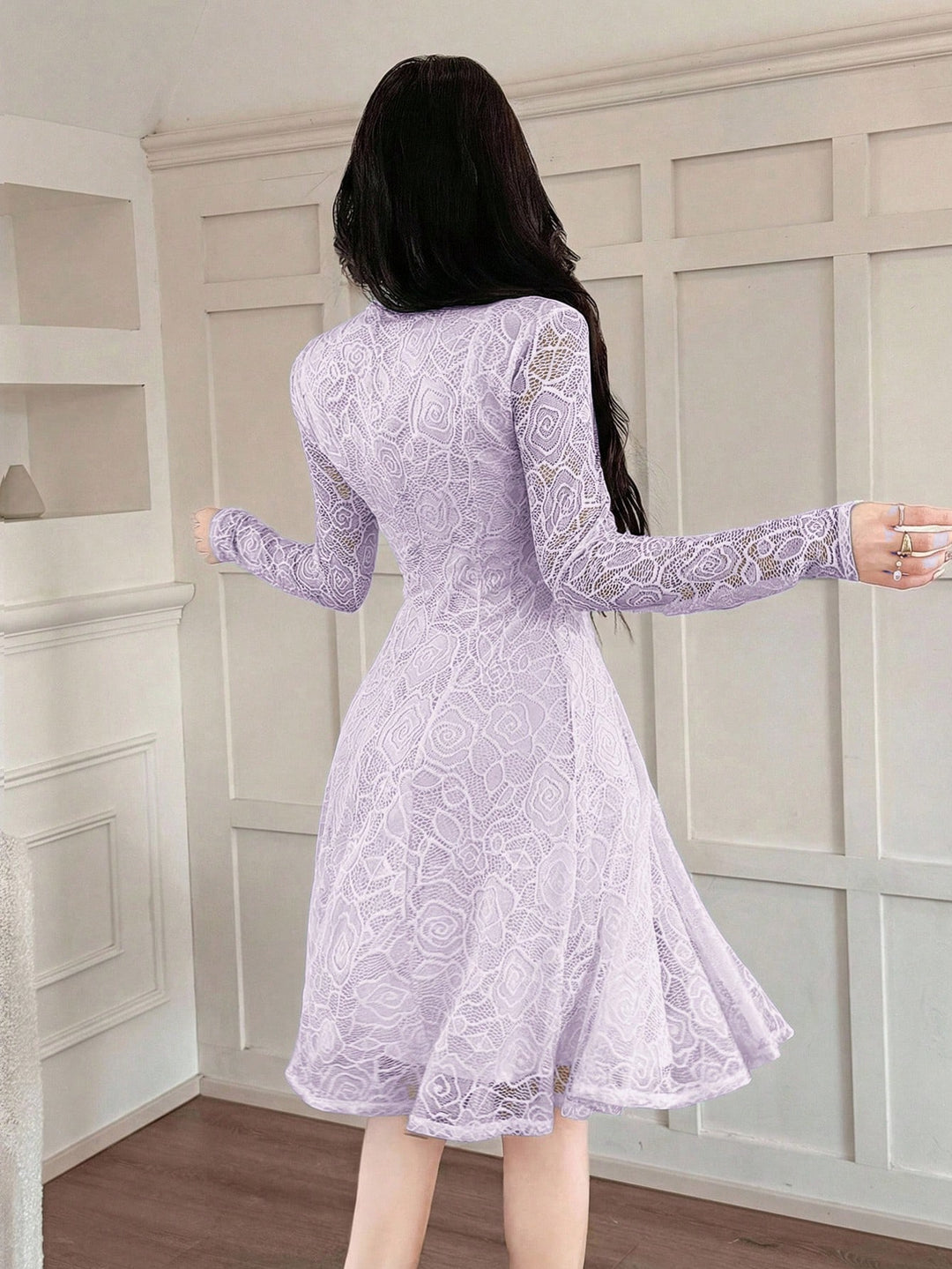Rochie scurtă SHEIN, mov