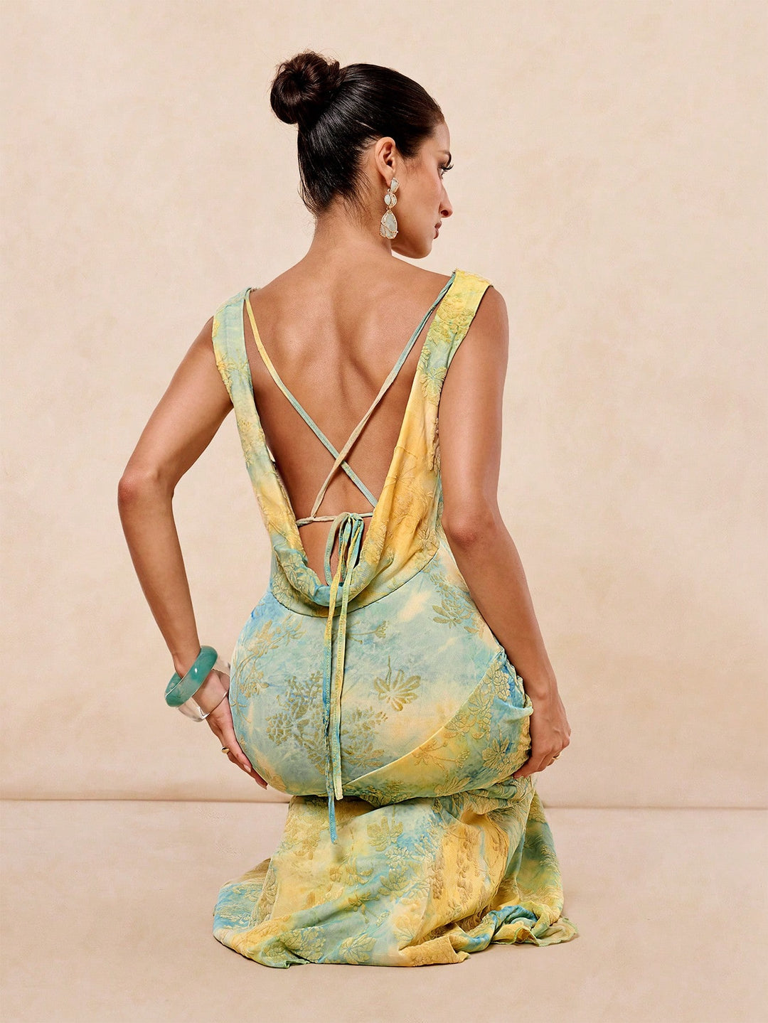 Rochie midi SHEIN, verde