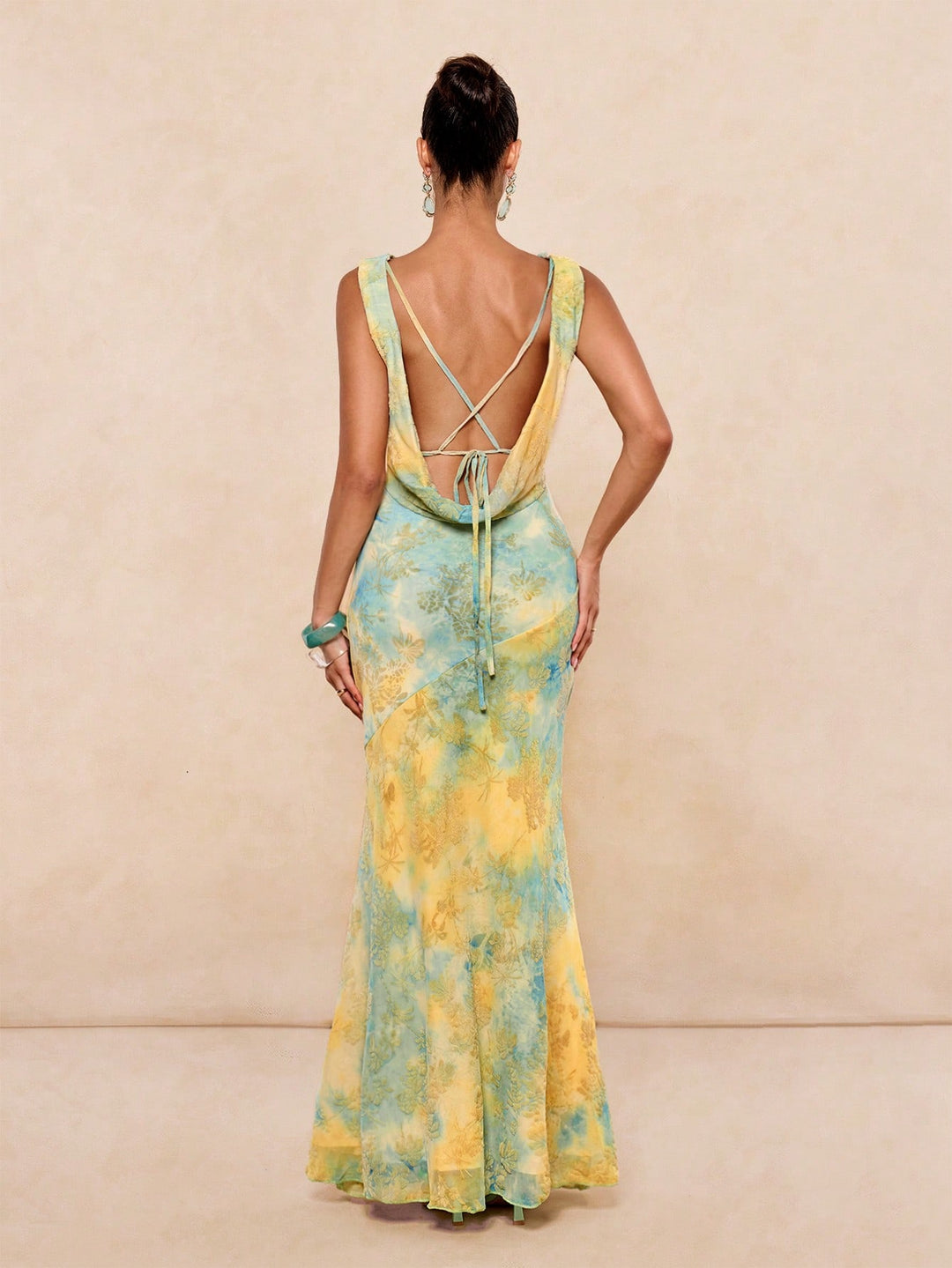 Rochie midi SHEIN, verde