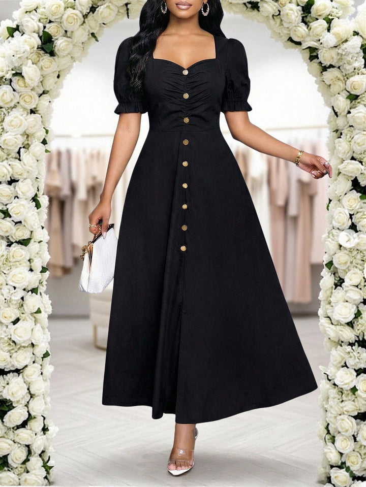 Rochie maxi SHEIN, negru