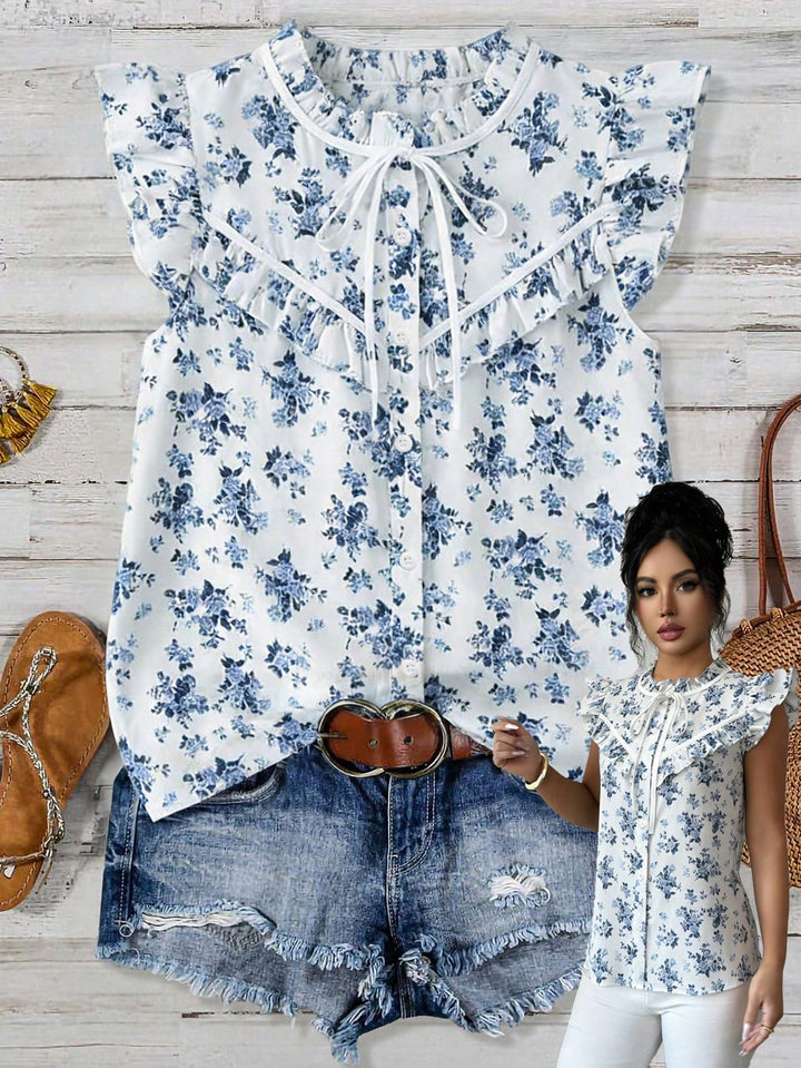 Bluza SHEIN, albastru