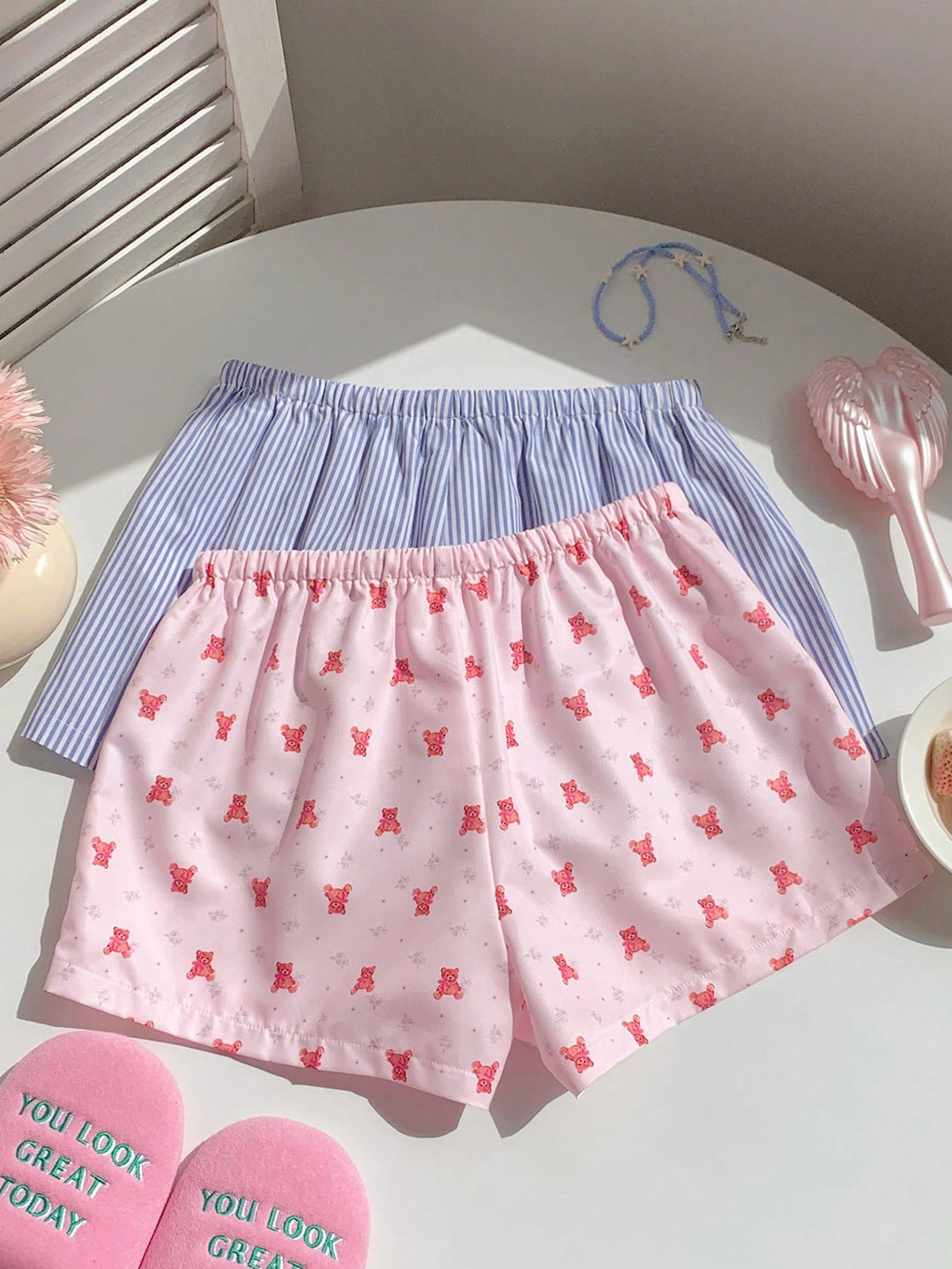 Pantaloni scurți SHEIN, mix culori