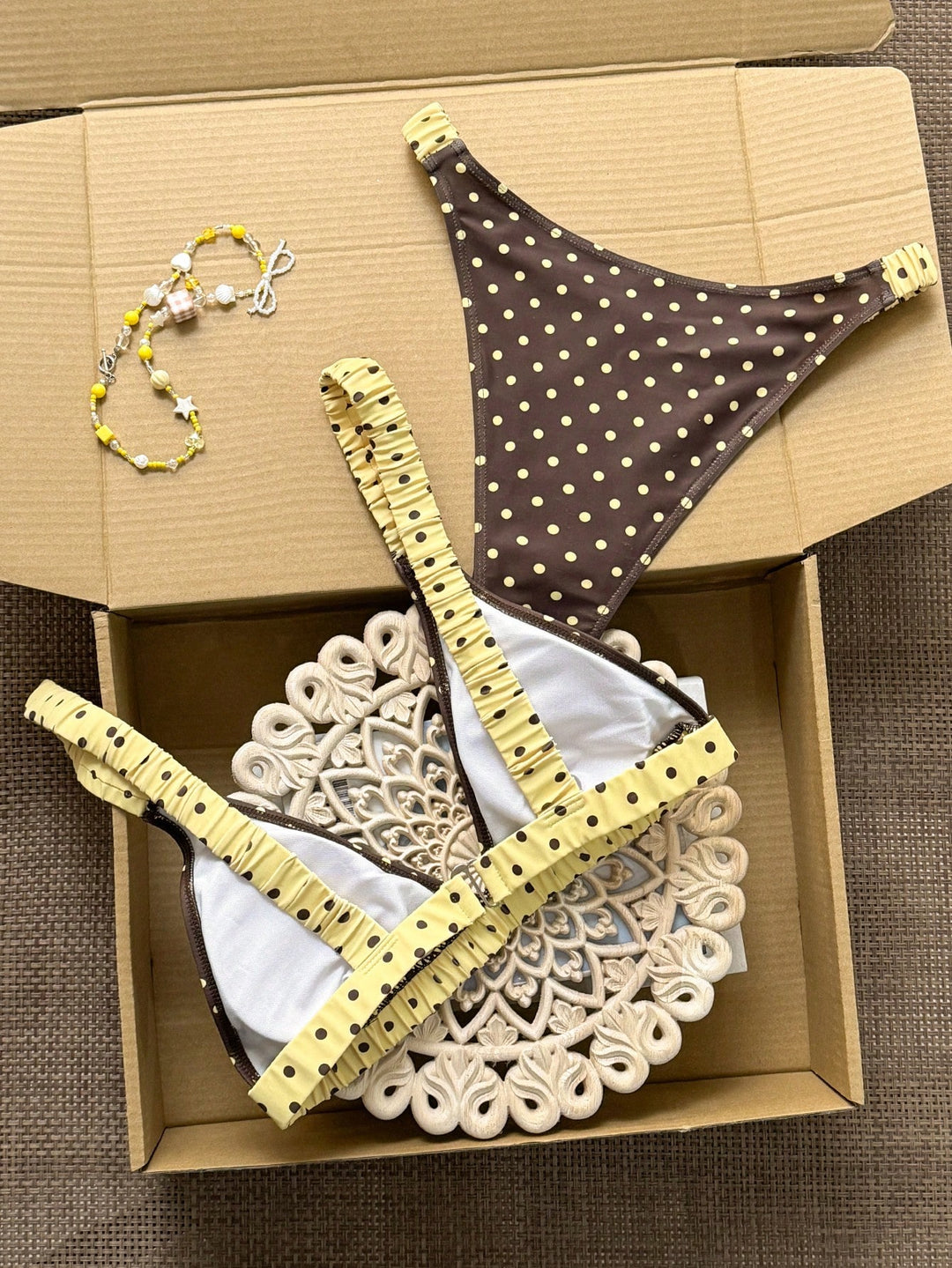 Set bikini SHEIN, mix culori