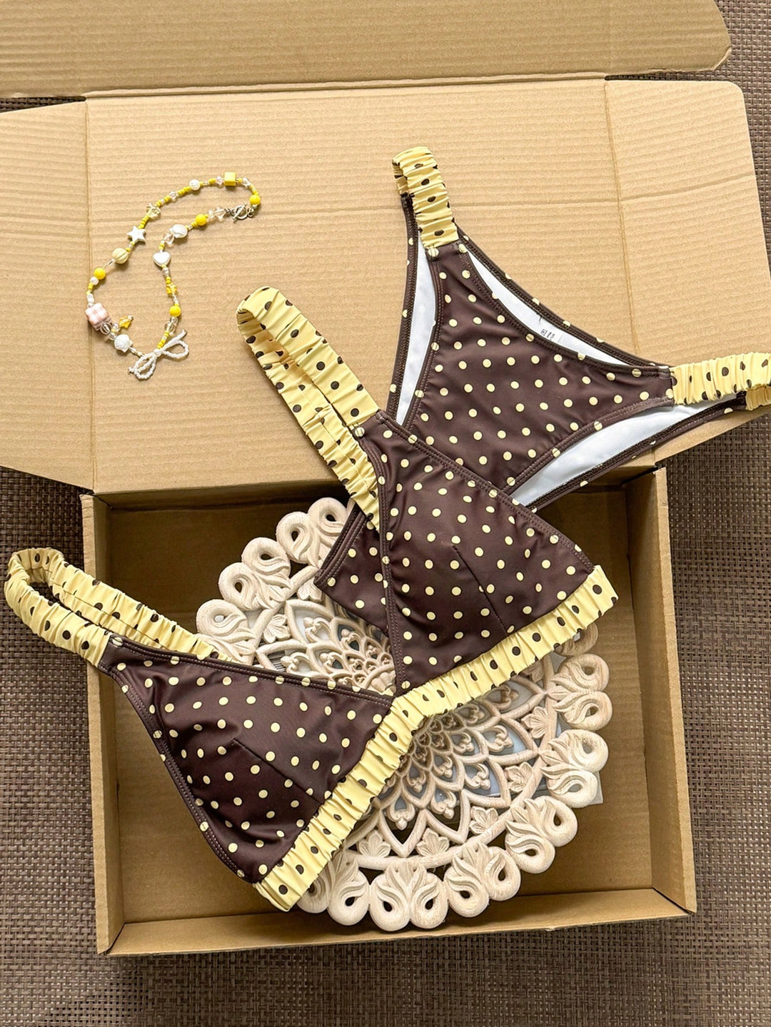 Set bikini SHEIN, mix culori
