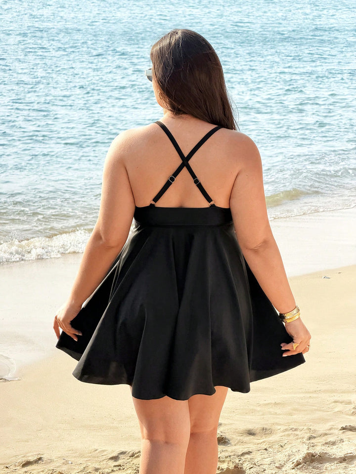 Costum de baie SHEIN, negru