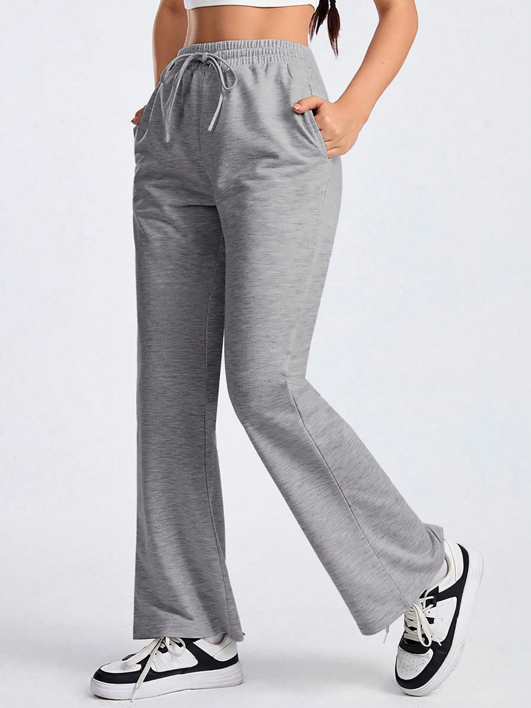 Pantaloni SHEIN, gri