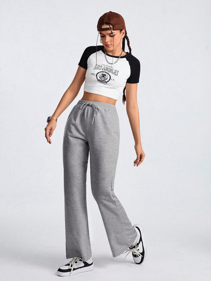 Pantaloni SHEIN, gri